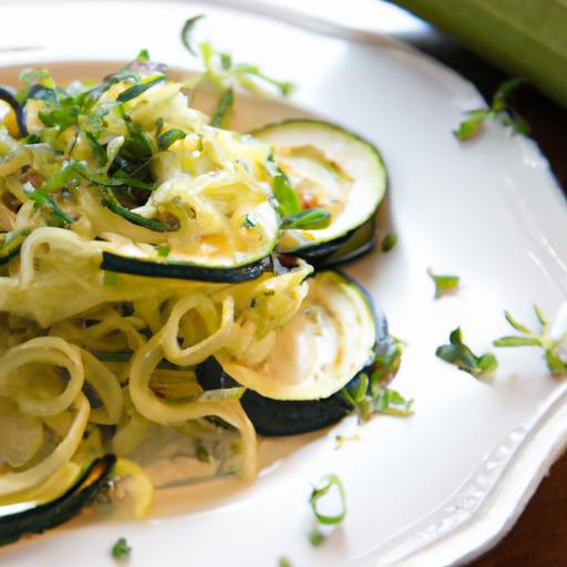 Twist Your Pasta Night: Savory Zucchini Noodles with Garlic