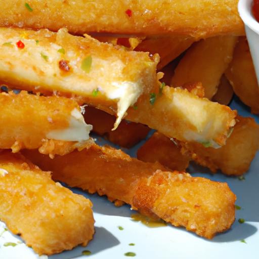 Crispy Halloumi​ Sticks: A Cheesy Twist on Snack Time