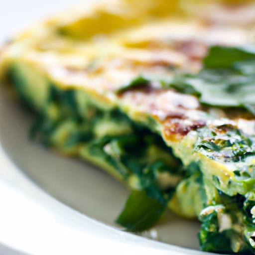 Wholesome Spinach and Feta Omelet: A Flavorful Breakfast Boost