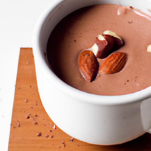 Cozy Keto⁣ Hot Chocolate with ⁣Creamy Almond Milk Bliss