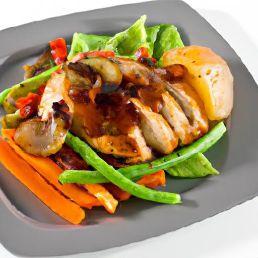 Tropical flavor Feast: Easy Hawaiian Chicken Sheet pan Meal