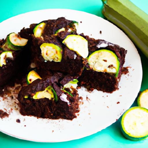 Sneaky Sweets: Delicious Brownies with Hidden Zucchini Bliss
