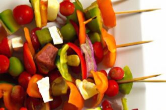 Colorful Antipasto Skewers: A Tasty Twist on Lunch