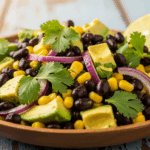 Black Bean Corn Avocado Salad