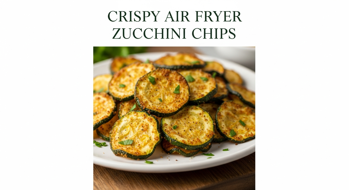 Crispy Air Fryer Zucchini Chips