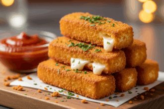 Crispy Halloumi Sticks