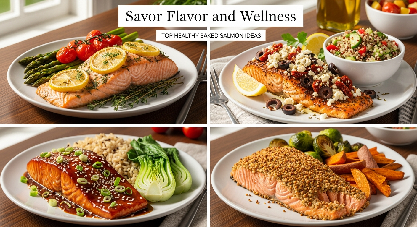 Savor Flavor and Wellness: Top Healthy Baked Salmon Ideas