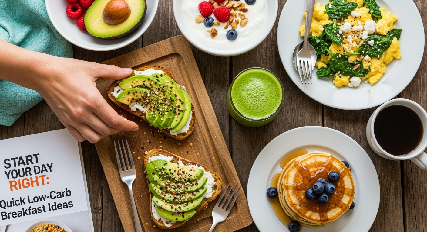 Start Your Day Right: Quick Low-Carb Breakfast Ideas