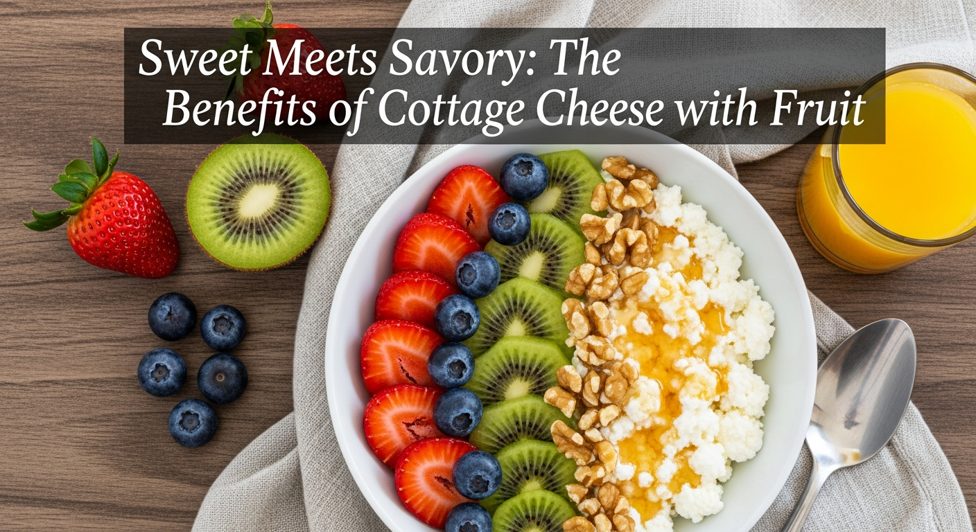 Sweet Meets Savory: The Benefits of Cottage Cheese with Fruit