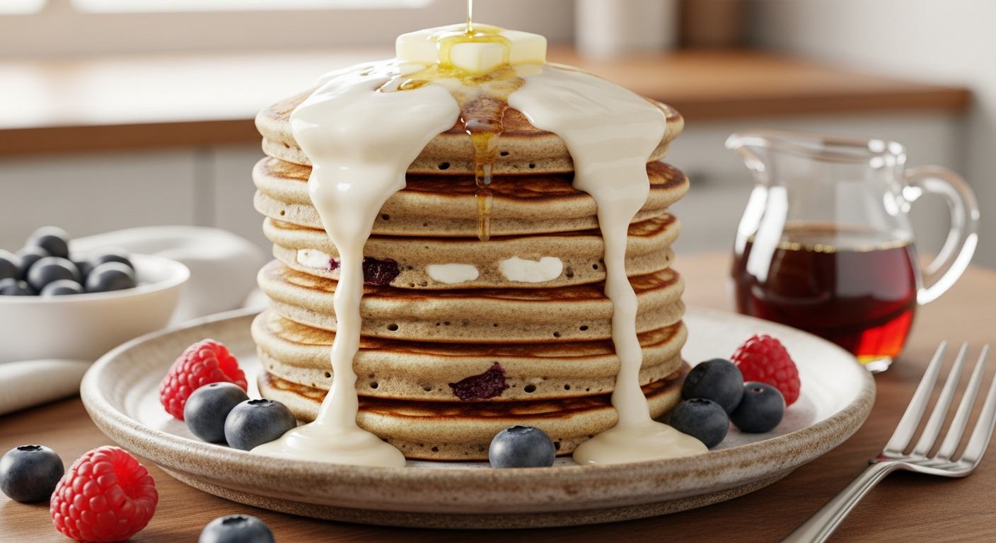 Cream Cheese Pancakes