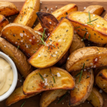 Crispy Roasted Potato Wedges: A Savory Homemade Delight