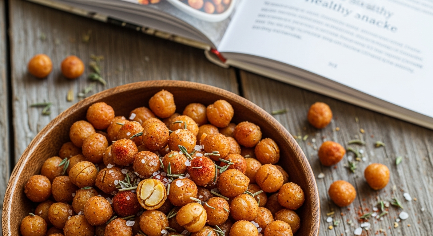 Crunchy Roasted Chickpeas: Healthy Snack Secrets Unveiled