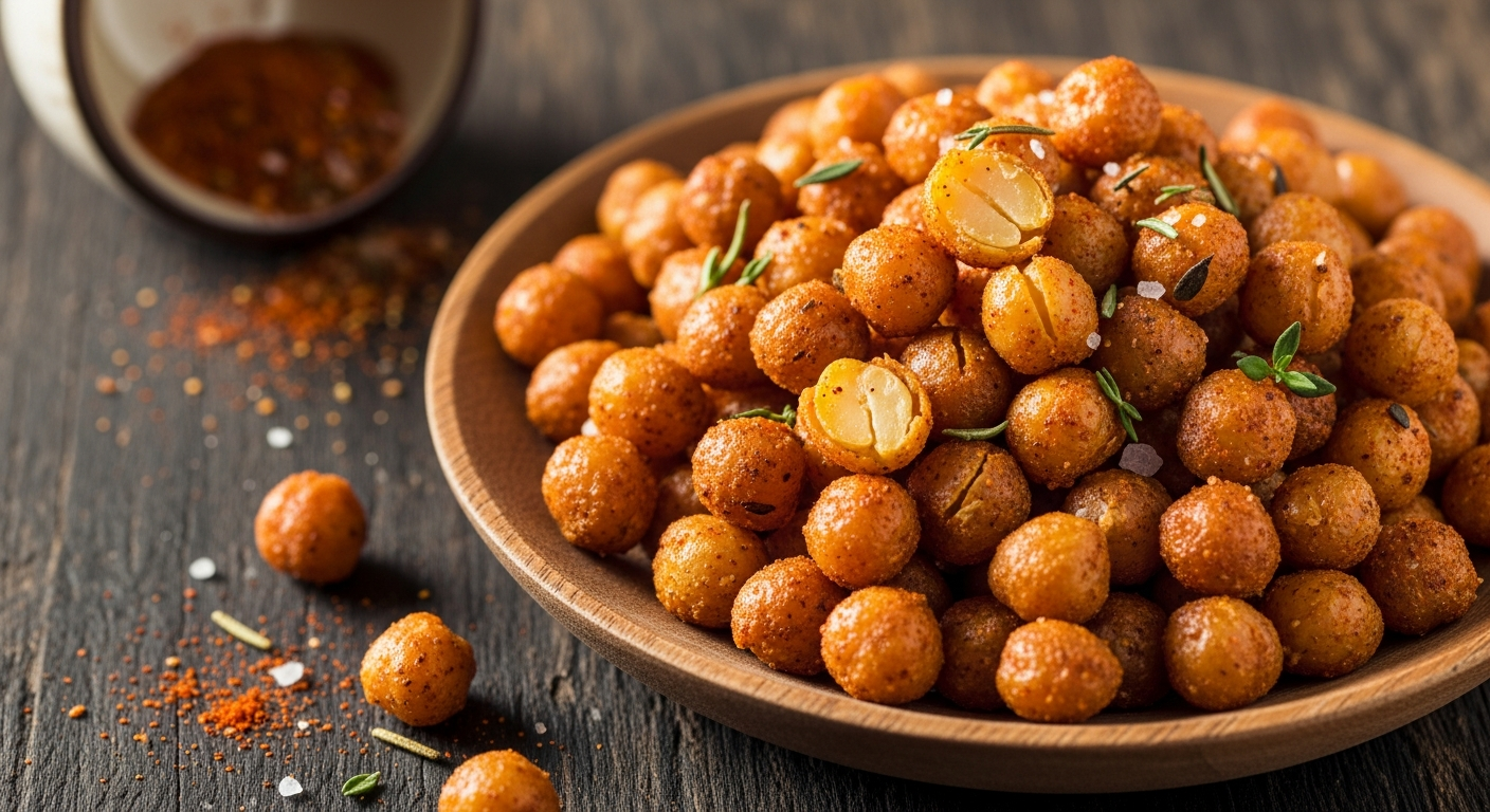 Crunchy Roasted Chickpeas: Healthy Snack Secrets Unveiled