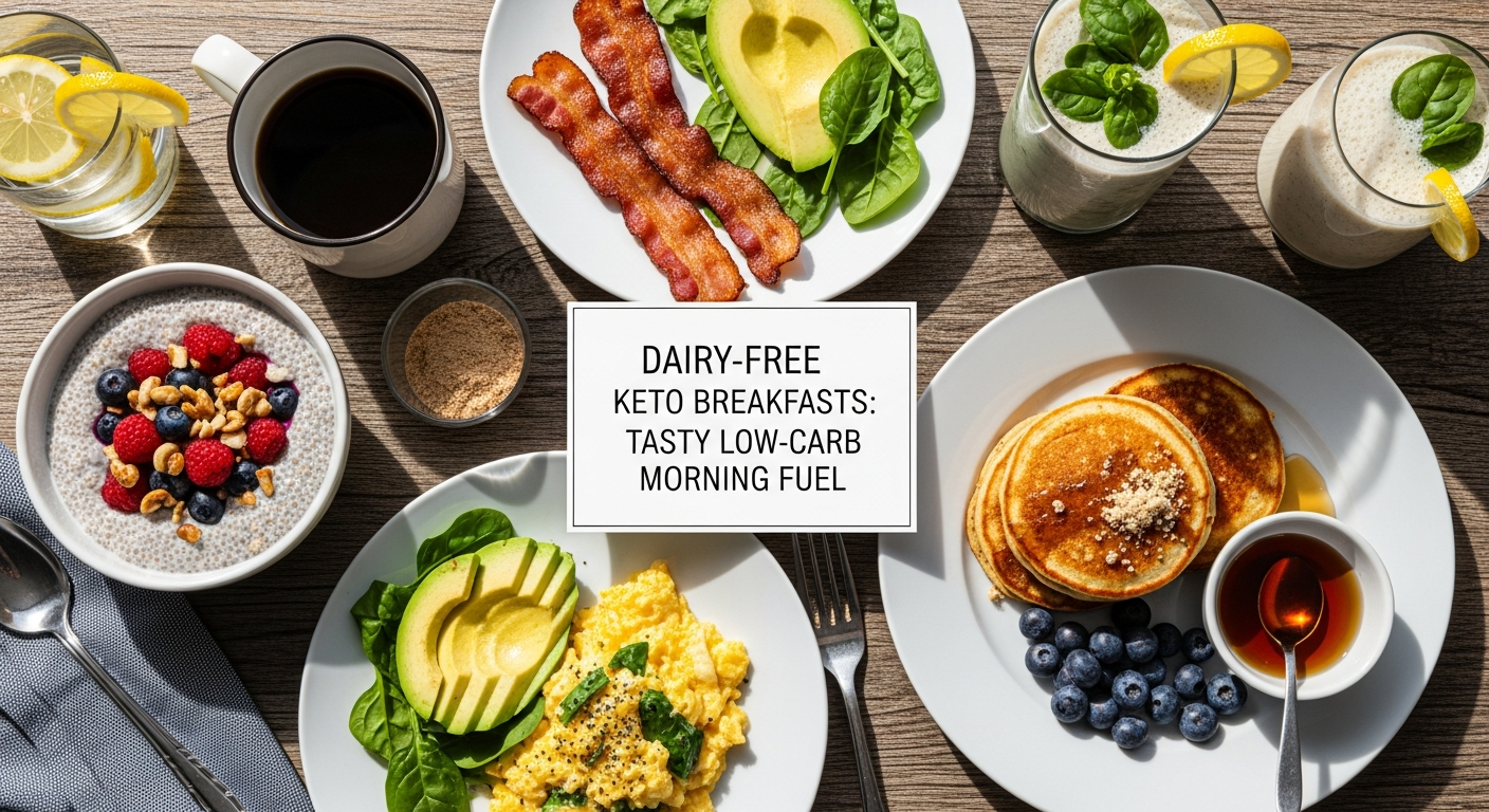 Dairy-Free Keto Breakfasts: Tasty Low-Carb Morning Fuel