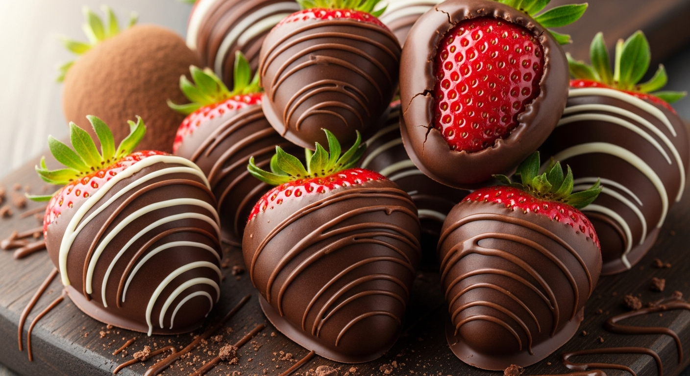 Dark Chocolate trawberries