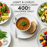 Light & Lively: Delicious Meals Under 400 Calories Daily