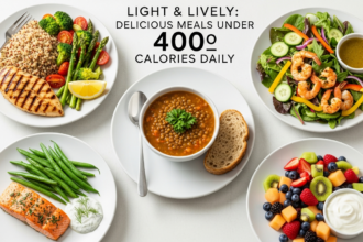 Light & Lively: Delicious Meals Under 400 Calories Daily