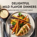 Delightful Mild Flavor Dinners: Simple Recipes for Every Night.