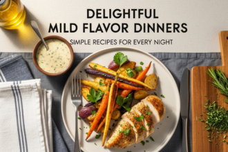 Delightful Mild Flavor Dinners: Simple Recipes for Every Night.