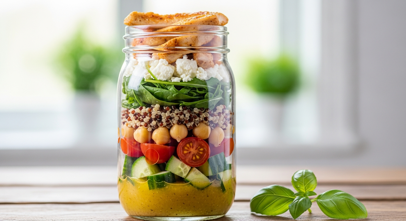 Fresh & Flavorful: Easy Salad in a Jar Recipes to Try Today

