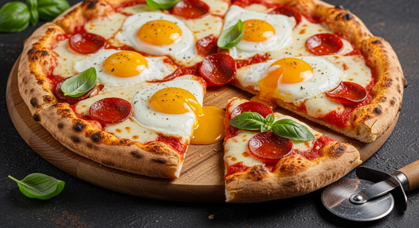 Cracking the Flavor Code: The Rise of Egg-Topped Pizza