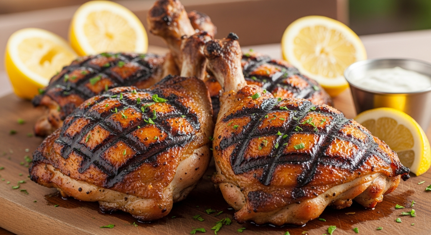 Grilled Chicken Thighs