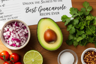 Unlock the Secrets to the Best Guacamole Recipe Ever