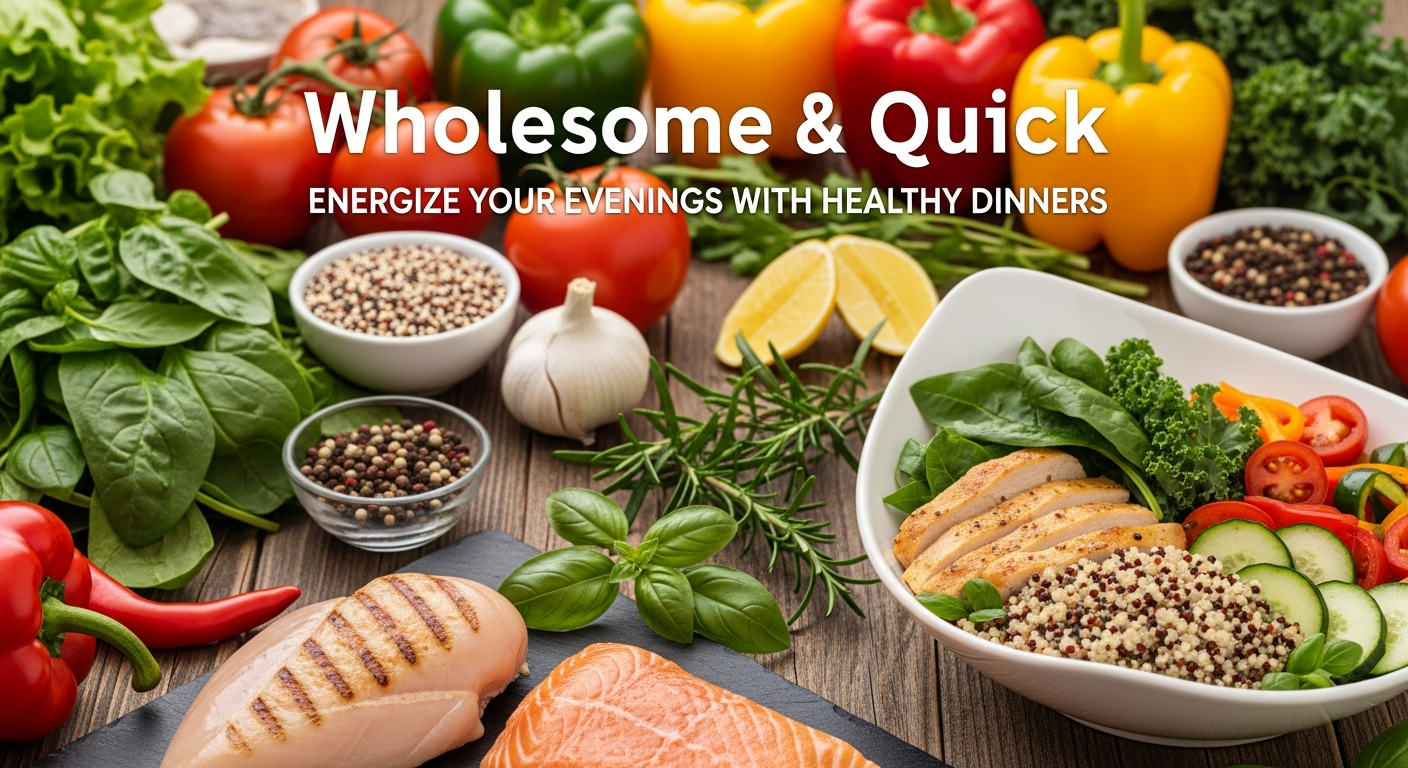 Wholesome & Quick: Energize Your Evenings with Healthy Dinners
