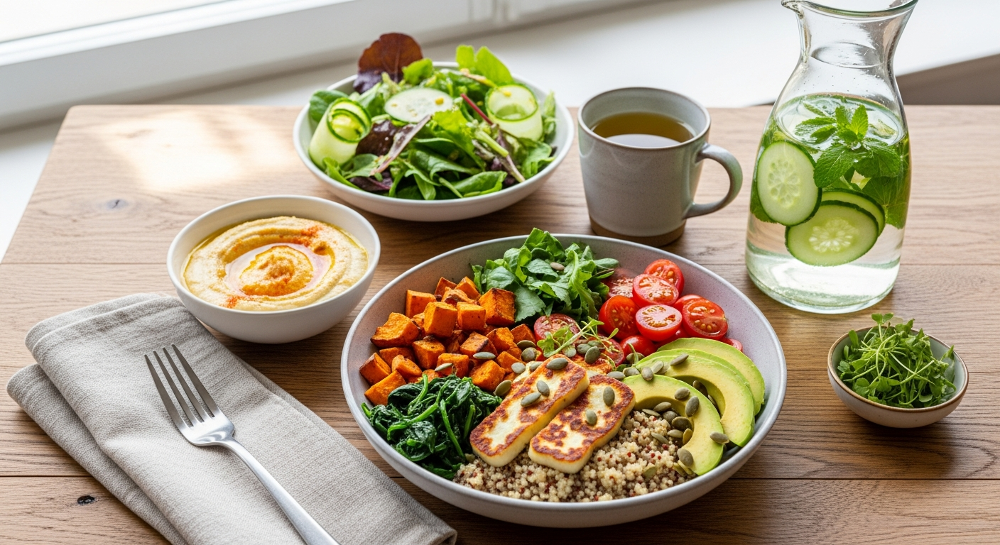 Bright & Balanced: Creative Healthy Vegetarian Lunch Ideas
