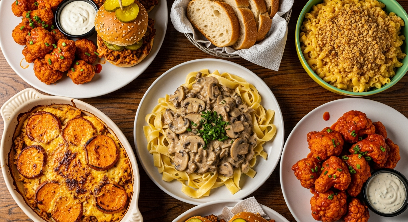 Hearty Vegan Comfort Food: Delicious Plant-Based Classics 