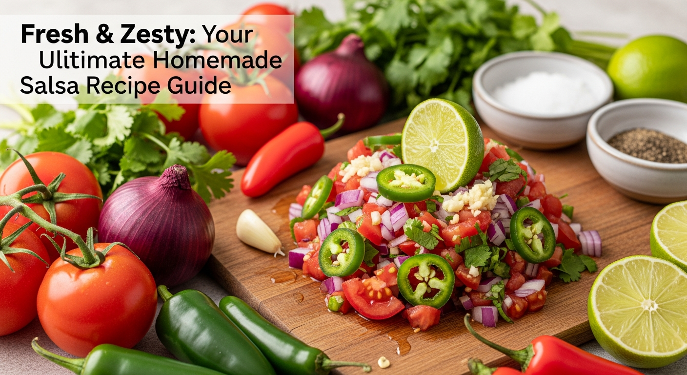 Fresh & Zesty: Your Ultimate Homemade Salsa Recipe Guide