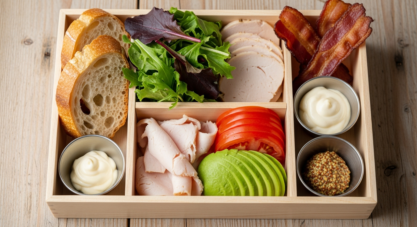 Inside the Deconstructed Sandwich Box: A Culinary Breakdown