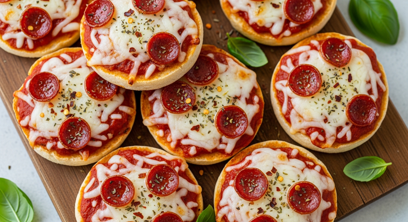 Mini English Muffin Pizzas: Quick, Tasty Bites to Savor