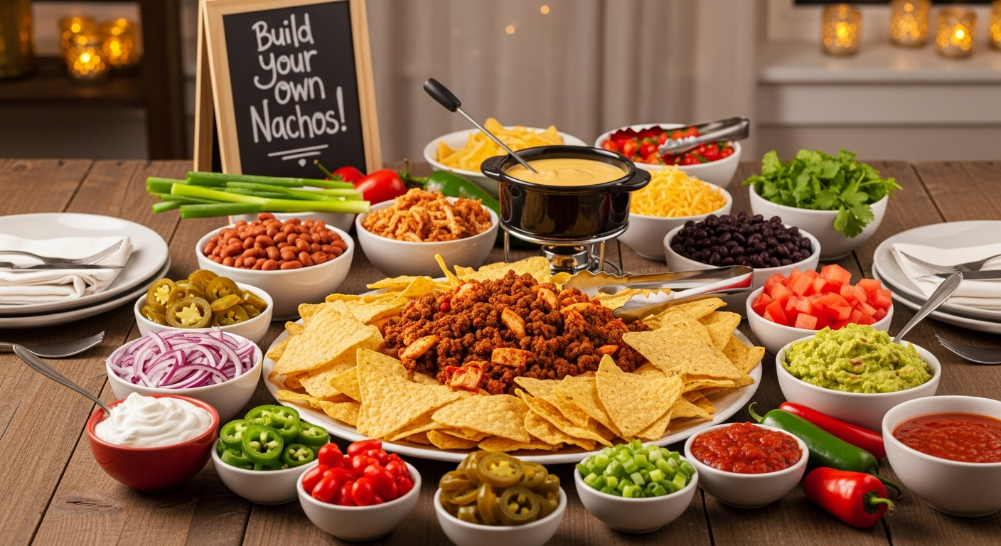 Build the Perfect Nacho Bar for a Fun Family Dinner Night