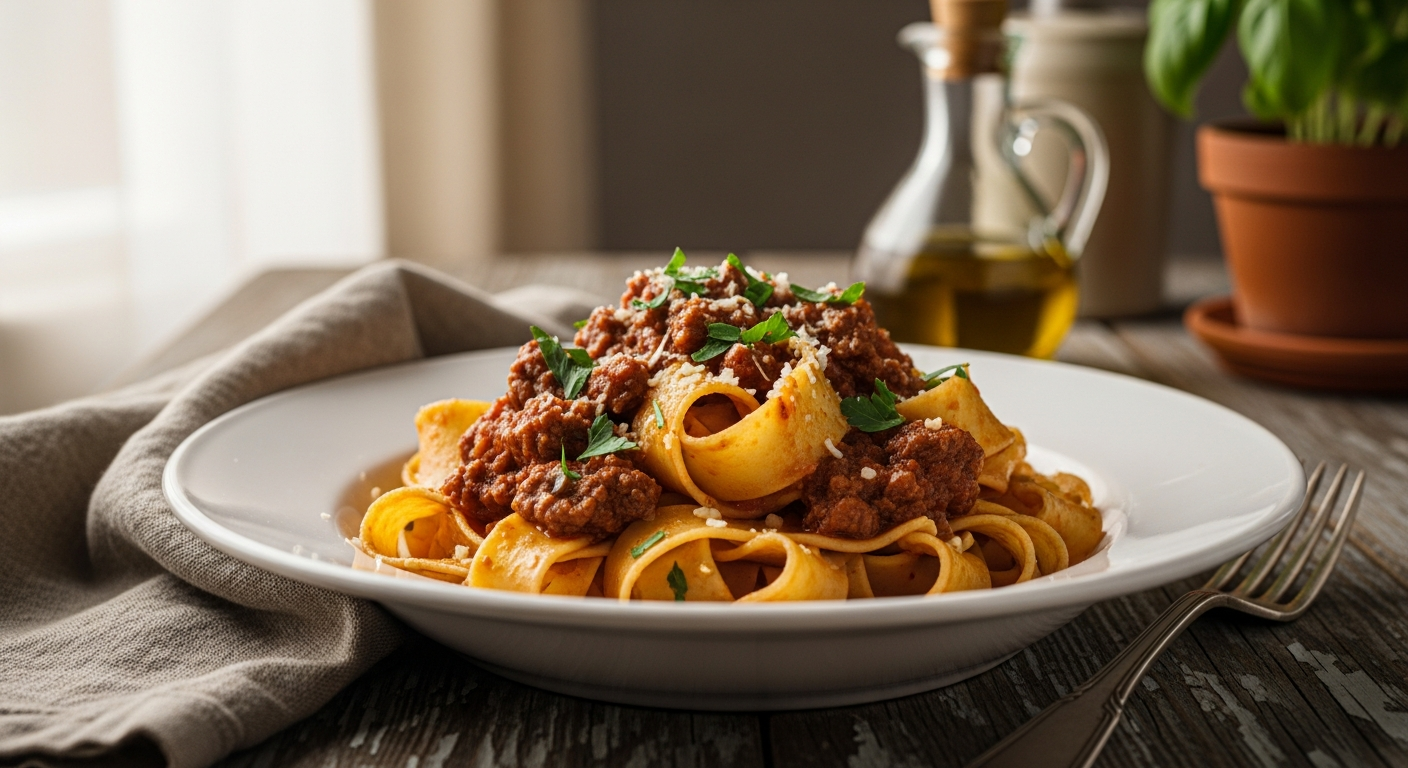 Pappardelle Pasta: Ribboned Delights of Italian Tradition