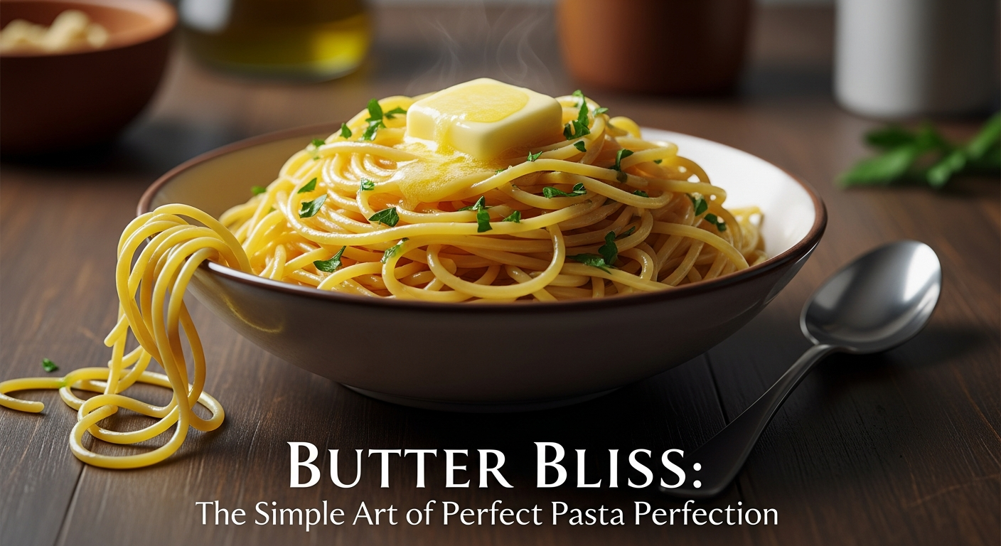 Butter Bliss: The Simple Art of Perfect Pasta Perfection
