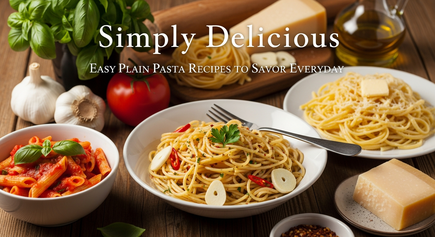 Simply Delicious: Easy Plain Pasta Recipes to Savor Everyday