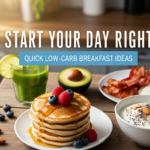 Start Your Day Right: Quick Low-Carb Breakfast Ideas