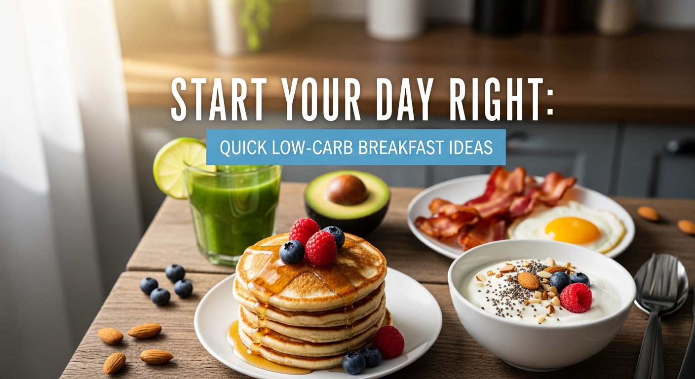 Start Your Day Right: Quick Low-Carb Breakfast Ideas
