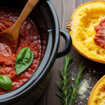 Slow-Cooker Sauce & Spaghetti Squash: Easy, Flavorful Meal