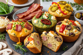 Savor the Flavor: Delicious Savory Lunch Muffin Ideas