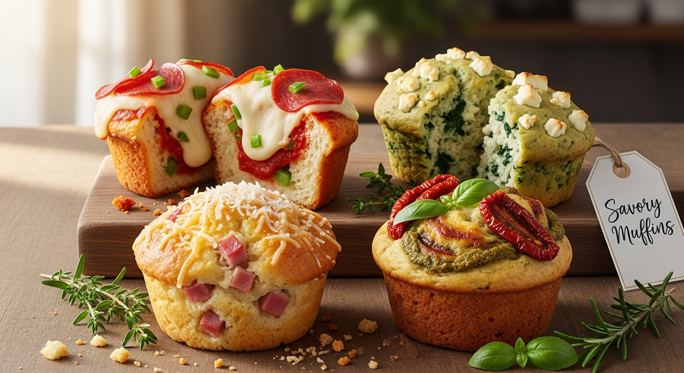 Savor the Flavor: Delicious Savory Lunch Muffin Ideas