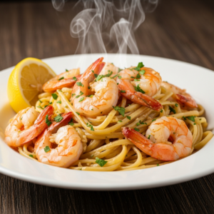 Shrimp Scampi with Pasta