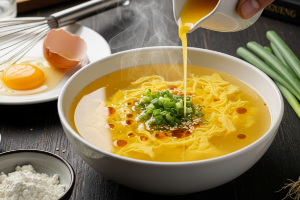 The Art and Science of Perfectly Silky Egg Drop Soup