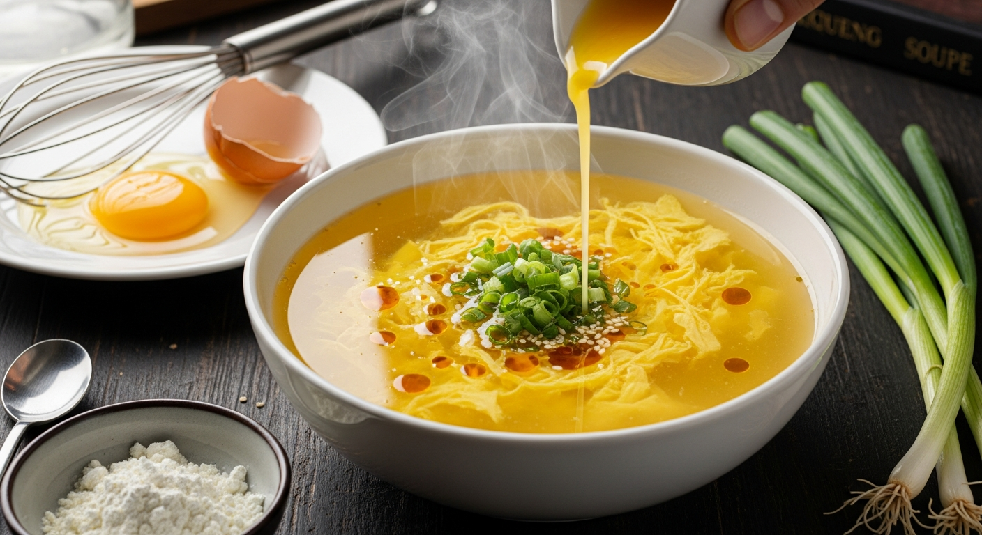 The Art and Science of Perfectly Silky Egg Drop Soup