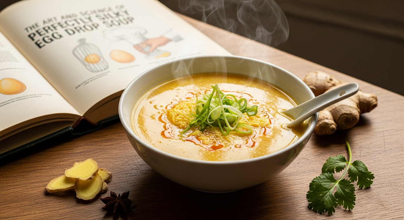 The Art and Science of Perfectly Silky Egg Drop Soup 
