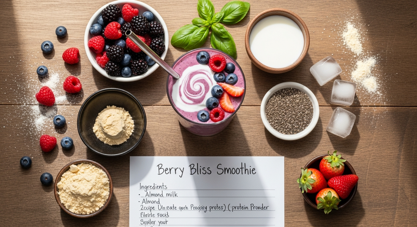 Berry Bliss: A Refreshing Low-Carb Smoothie Recipe Guide
