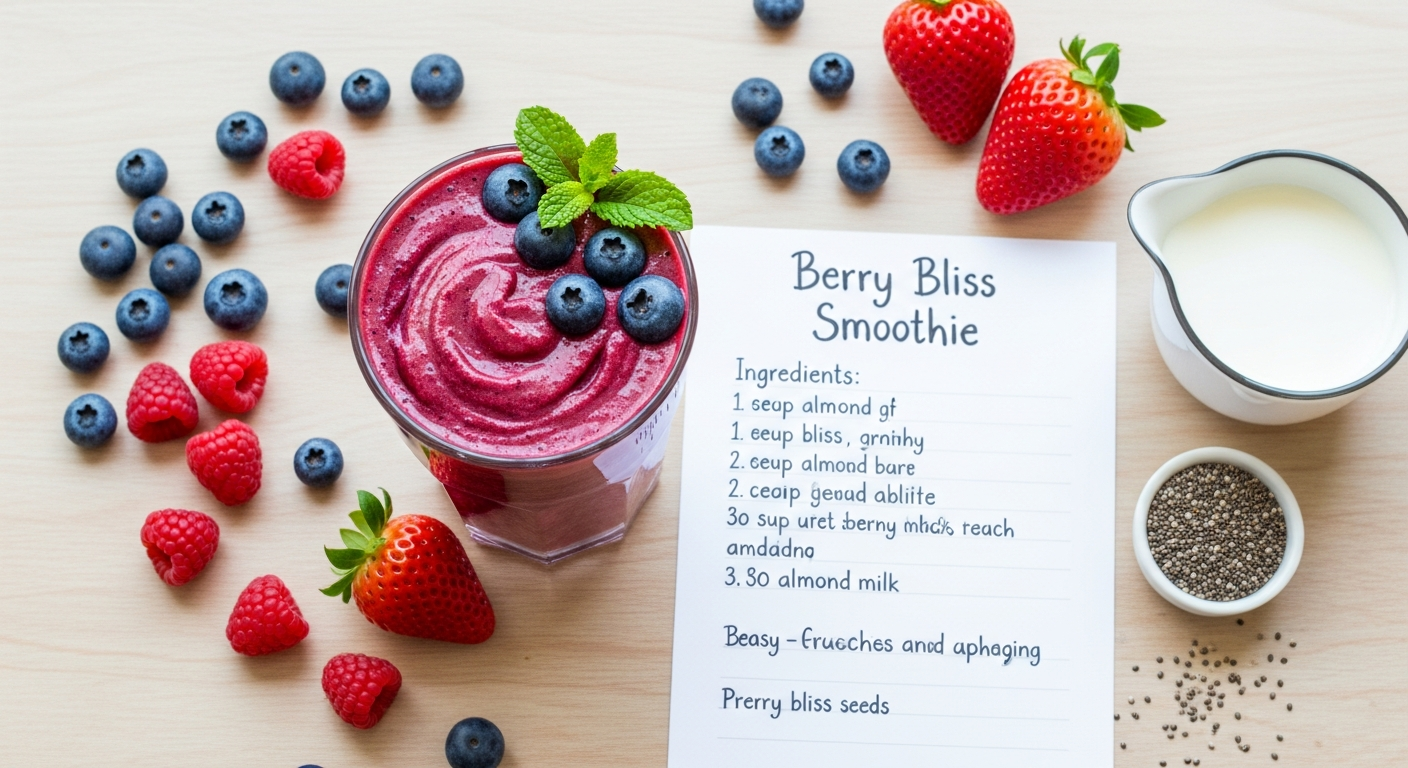 Berry Bliss: A Refreshing Low-Carb Smoothie Recipe Guide
