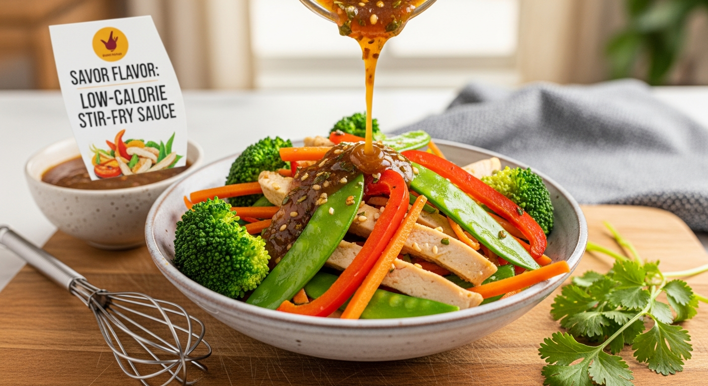 Savor Flavor: Crafting the Perfect Low-Calorie Stir-Fry Sauce.