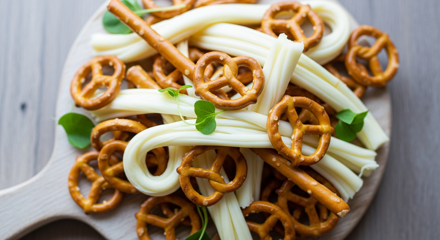 String Cheese & Pretzels
